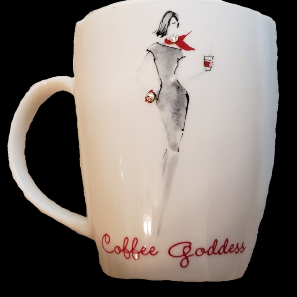 COPY - Coffee Goddess Mug w/ Bling